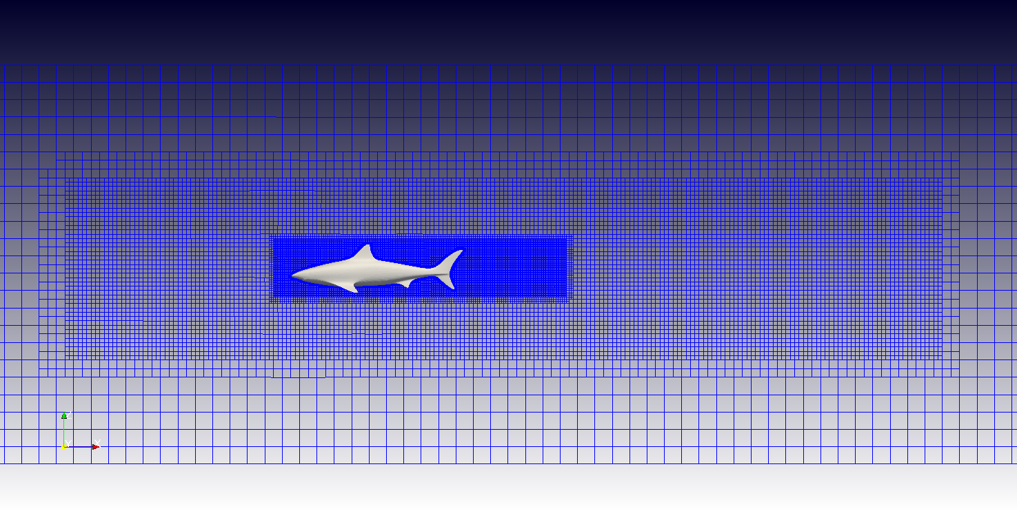 Mesh OpenFOAM CFD simulation