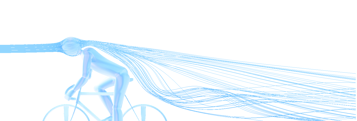 Bicycle OpenFOAM CFD simulation